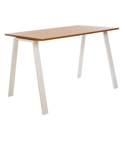 Table à manger BADEN ALU 120 cm bouleau