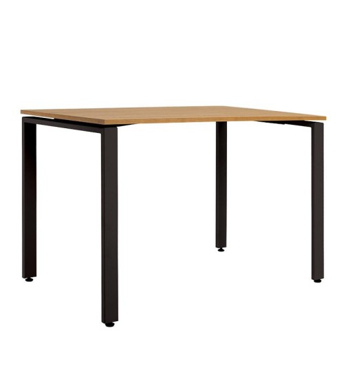 Table à manger BERN BLACK 110 cm bouleau