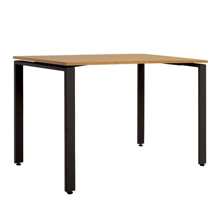 Table à manger BERN BLACK 110 cm bouleau