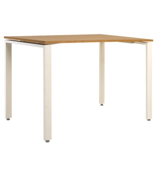 Table à manger BERN ALU 110 cm bouleau