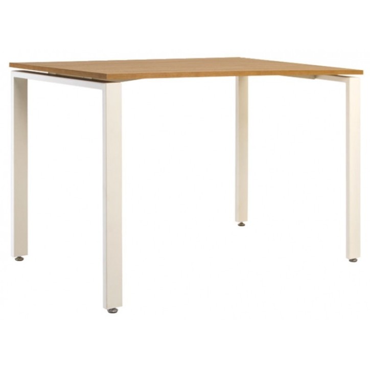 Table à manger BERN ALU 110 cm bouleau