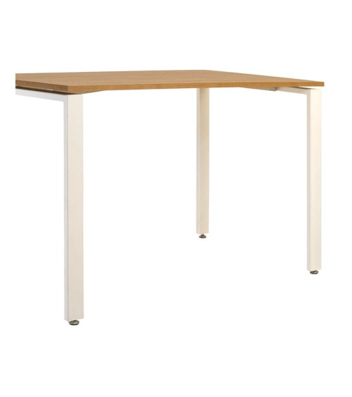 Table à manger BERN ALU 110 cm bouleau