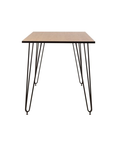 Table à manger ALLER BLACK 110-120 cm chêne