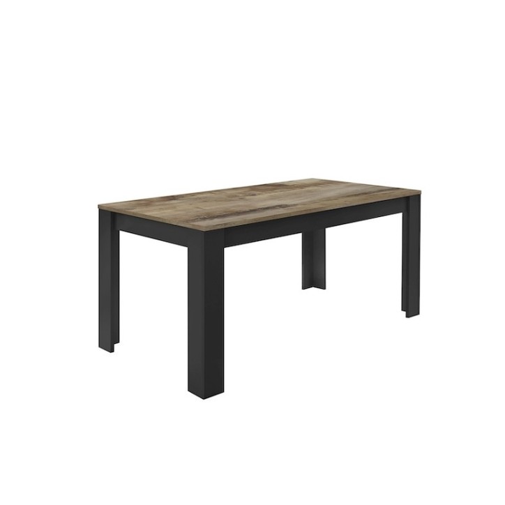 Table BASIC noir mat/Pero 180 x 79 x 90 cm
