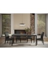 Table ETNA 190 cm Plomb et métal