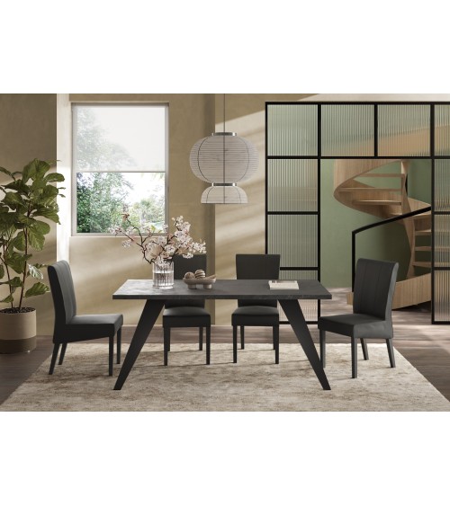 Table PAUL 180 cm Plomb