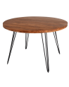 Table à manger SCORPION ronde de 120 cm