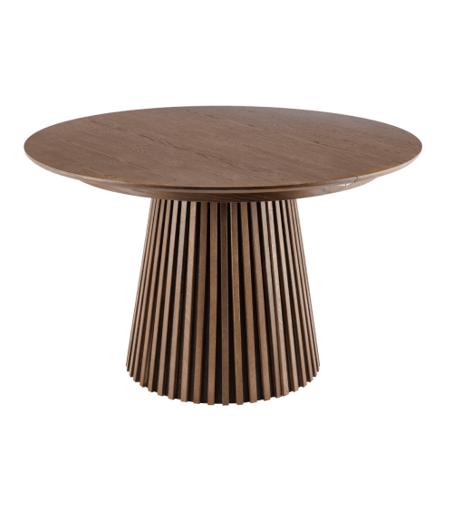 Table à manger VALHALLA WOOD ronde extensible