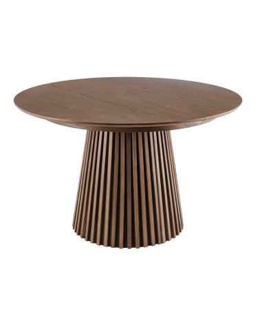 Table à manger VALHALLA WOOD ronde extensible
