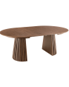 Table à manger VALHALLA WOOD ronde extensible