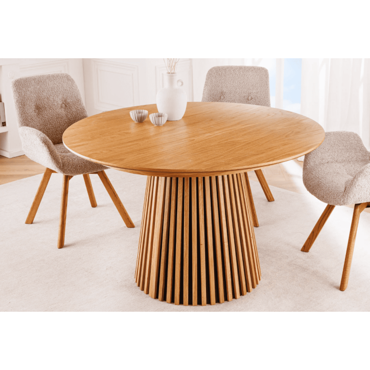 Table extensible ronde VALHALLA WOOD