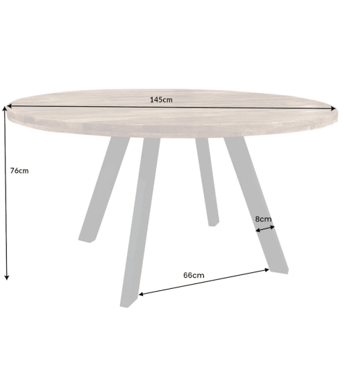 Table ronde IRON CRAFT