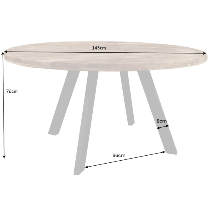 Table ronde IRON CRAFT