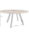 Table ronde IRON CRAFT