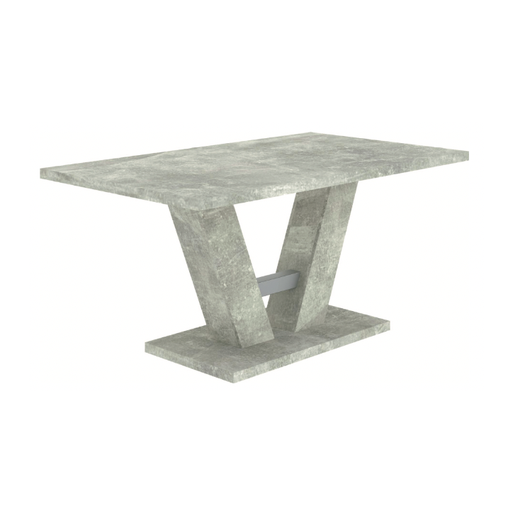 Table Vesta 176 cm - Béton clair