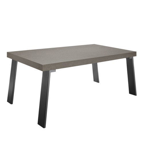 Table à manger Palma - Bronce/Gris - 168 x 88 x 78cm