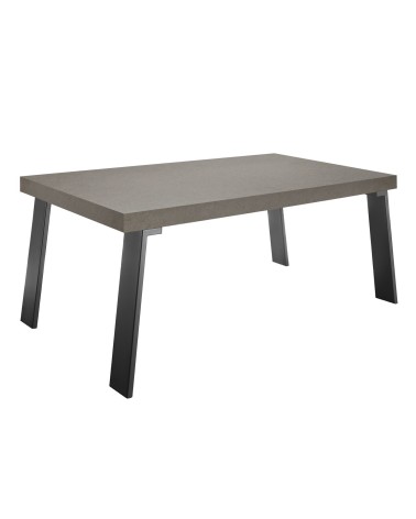 Table à manger Palma - Bronce/Gris - 168 x 88 x 78cm