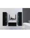 Meuble salle de bain SANDY noir  laqué