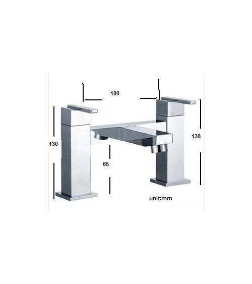 Mélangeur baignoire MAGLOD II avec sortie douchette