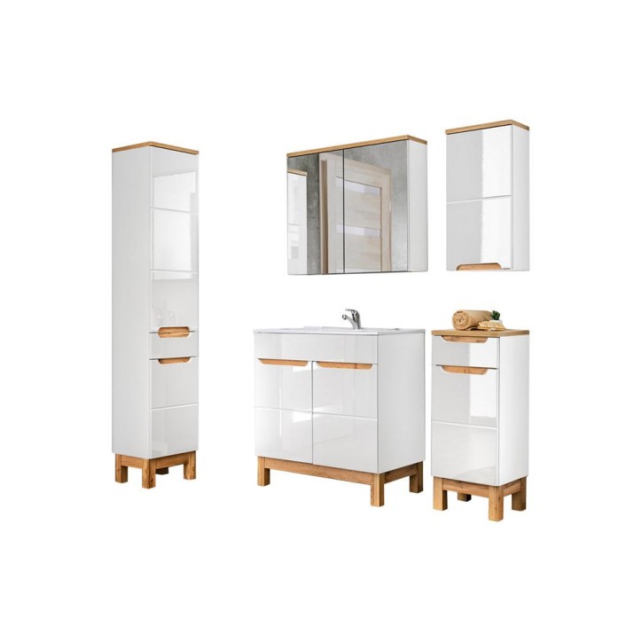Meuble salle de bain BUENO blanc