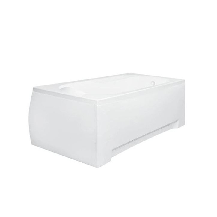 BONA vasca da bagno rettangolare 150x70 cm con grembiule e pannello reversibile