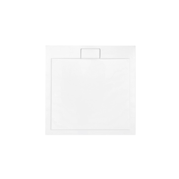 Receveur de douche extra-plat AXIM ULTRASLIM carré 80x80 cm et 90x90 cm blanc