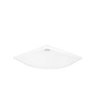 Receveur de douche extra-plat ACSO ULTRASLIM semi-circulaire 80x80 cm et 90x90 cm blanc