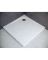 Receveur de douche extra-plat ACRO ULTRASLIM carré 80x80 cm et 90x90 cm blanc