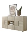 Buffet 2 portes 2 tiroirs DAMA chêne 181/84/43 cm
