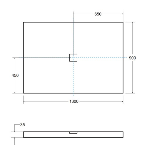 Receveur de douche extra-plat NOX ULTRASLIM rectangulaire 100/120/130/140 x 80/90 cm blanc