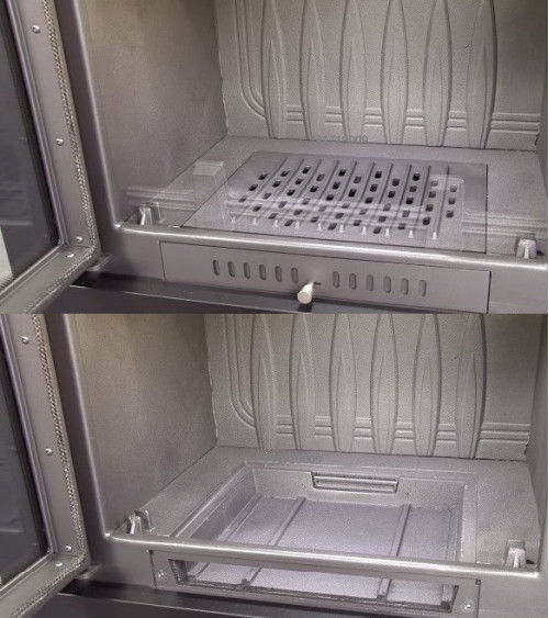 Insert cheminée d'angle  KOMIN 14 kw