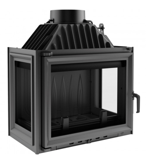 Insert cheminée d'angle  KOMIN 14 kw