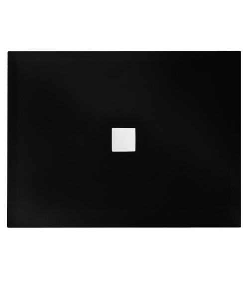 Receveur de douche extra-plat NOX ULTRASLIM rectangulaire 100/120/130/140 x 80/90 cm noir-blanc