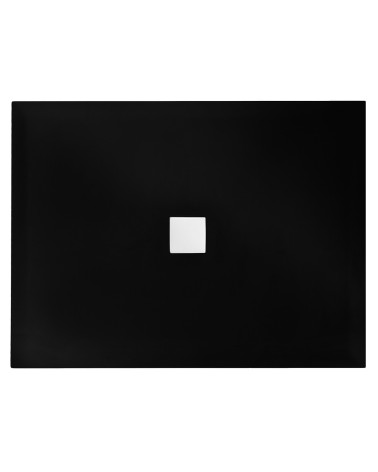 Receveur de douche extra-plat NOX ULTRASLIM rectangulaire 100/120/130/140 x 80/90 cm noir-blanc