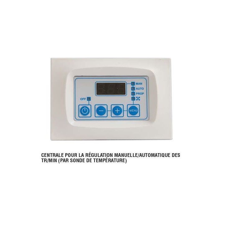 Insert cheminée à bois FLORIDA double face avec turbine 13 kW
