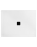 Receveur de douche extra-plat NOX ULTRASLIM rectangulaire 100/120/130/140 x 80/90 cm blanc-noir