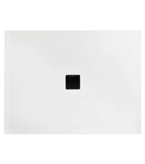 Receveur de douche extra-plat NOX ULTRASLIM rectangulaire 100/120/130/140 x 80/90 cm blanc-noir