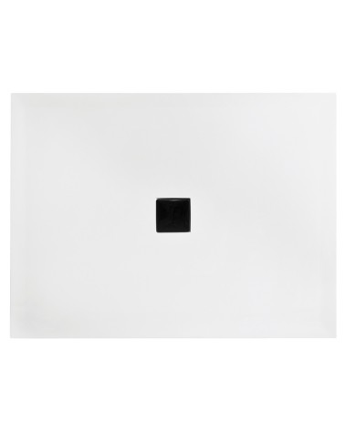 Receveur de douche extra-plat NOX ULTRASLIM rectangulaire 100/120/130/140 x 80/90 cm blanc-noir