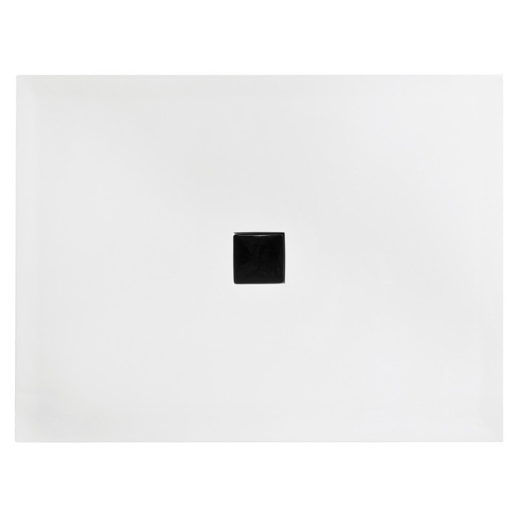 Receveur de douche extra-plat NOX ULTRASLIM rectangulaire 100/120/130/140 x 80/90 cm blanc-noir