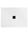 Receveur de douche extra-plat NOX ULTRASLIM rectangulaire 100/120/130/140 x 80/90 cm blanc-noir