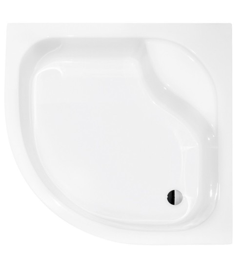 Receveur de douche DIPER I semi-circulaire 80x80 cm et 90x90 cm blanc