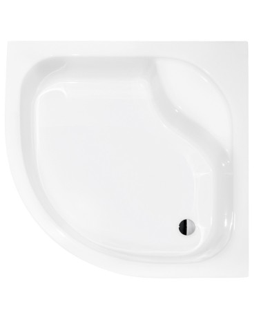 Receveur de douche DIPER I semi-circulaire 80x80 cm et 90x90 cm blanc