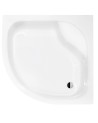 Receveur de douche DIPER I semi-circulaire 80x80 cm et 90x90 cm blanc