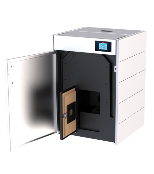 Caldaia a pellet compatta da 16 kW