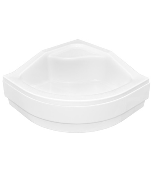 Receveur de douche OLIVER I semi-circulaire 80x80 cm et 90x90 cm blanc