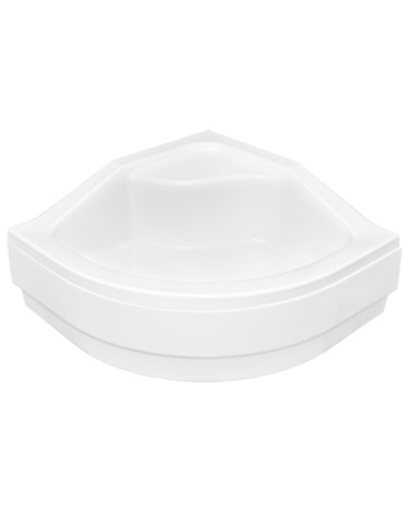 Receveur de douche OLIVER I semi-circulaire 80x80 cm et 90x90 cm blanc