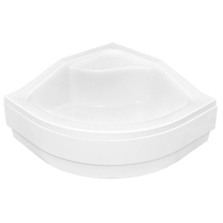 Receveur de douche OLIVER I semi-circulaire 80x80 cm et 90x90 cm blanc Receveur de douche OLIVER I semi-circulaire 80x80 cm et 90x90 cm blanc