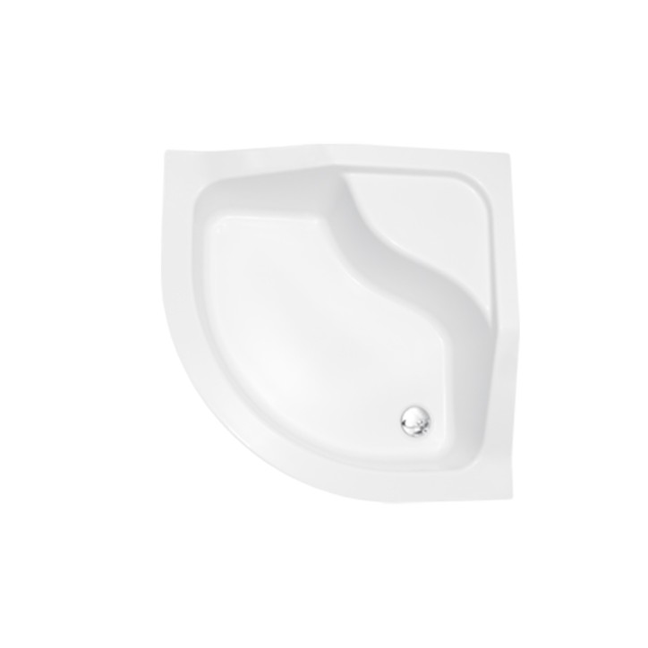 Receveur de douche OLIVER I semi-circulaire 80x80 cm et 90x90 cm blanc Receveur de douche OLIVER I semi-circulaire 80x80 cm et 90x90 cm blanc
