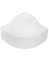 Receveur de douche OLIVER II semi-circulaire 80x80 cm et 90x90 cm blanc
