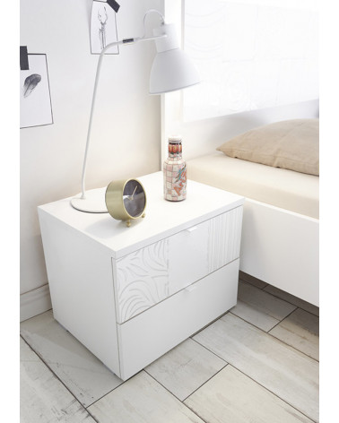Lot de 2 chevets AVOLTE